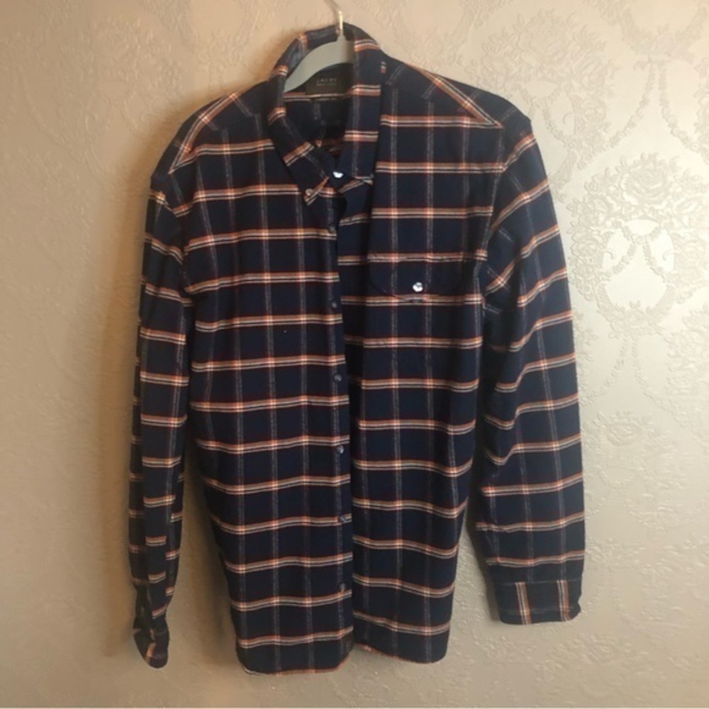 Jachs New York Classic fit flannel button down long sleeve XL Great condition